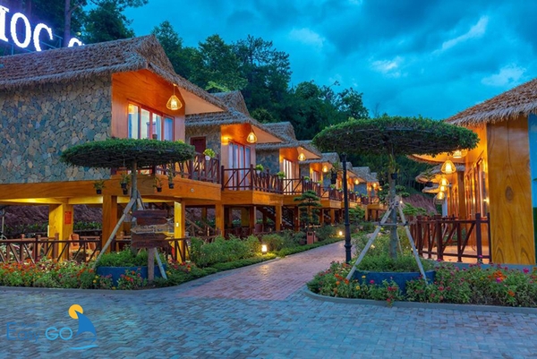 Mộc Châu Eco Garden resort nằm tại xã Mường Sang