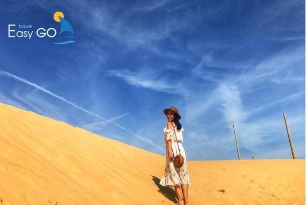 Đồi cát Phương Mai được gọi là “sahara”