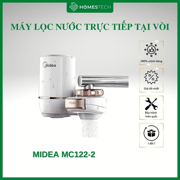 Máy Lọc Nước Trực Tiếp Tại Vòi Midea MC122-2