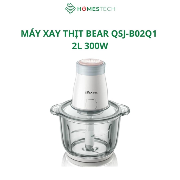 Máy Xay Thịt Bear QSJ-B02Q1 2L 300W