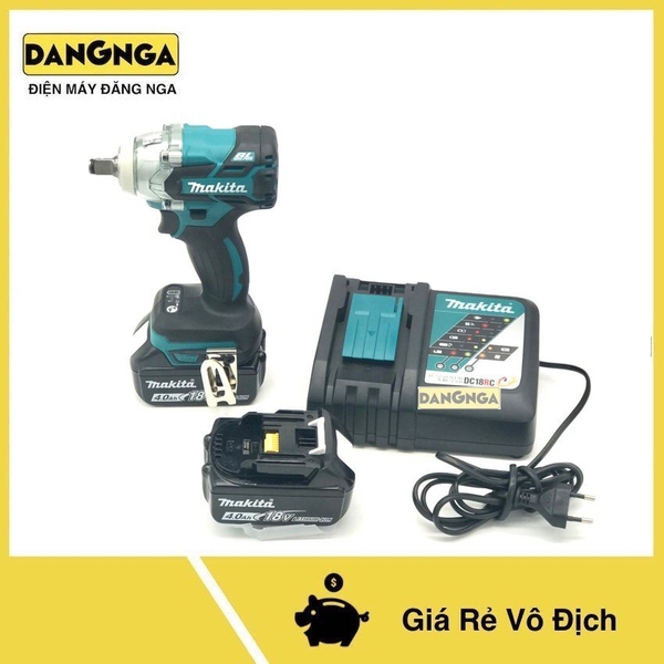 Máy Siết Bulong Dùng Pin Makita DTW285 (2 Pin 1 Sạc 1 Thân Máy 1 Hộp)