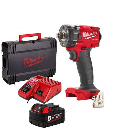 Máy Siết Bulong Milwaukee M18 FIW212 (1 Thân Máy 1 Pin 1 Sạc 1 Hộp)