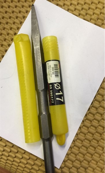 Các Loại Đục 17Li ( Nhọn - Dẹt - Phẳng )