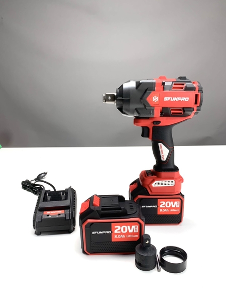 Máy Siết Bulong 1500N.m Dùng Pin SFUNPRO S20M1500A