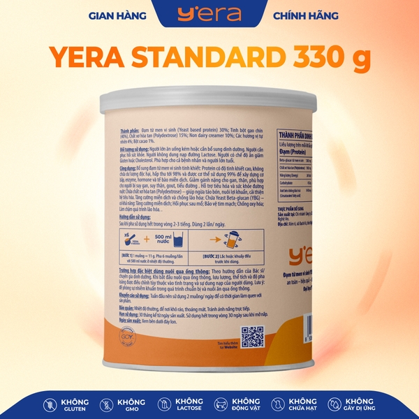 YERA Standard - Lon 330g