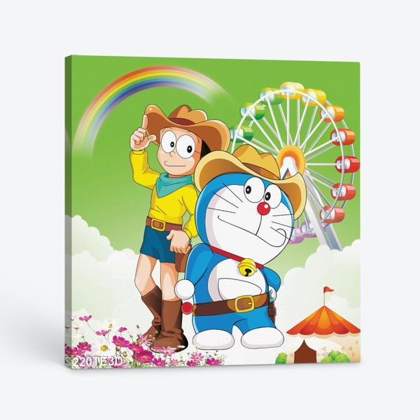 Tranh doremon và nobita 220TE3D Tranh doremon và nobita 220TE3D