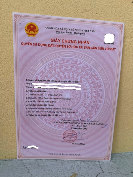 A730 - đất mặt đường kinh doanh - khu dốc đỏ 1 - Phương Đông