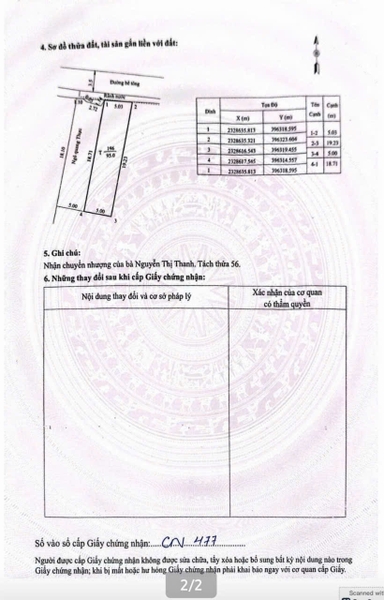 A655 - khu 10 - Thanh Sơn