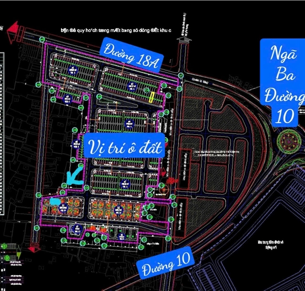 A263 - ô số 2. Lô B1. Hoa nhàn C - Bí Trung 1- Phương Đông