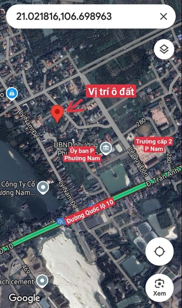 A293 - ô số 8 - Quy hoạch Bạch Đằng 1 - Phương Nam