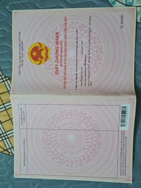 A299 - Nhà - Khu 7 - Thanh Sơn
