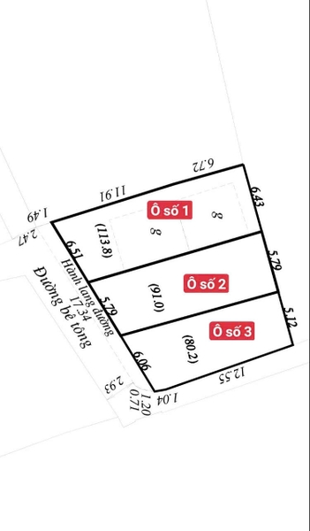 A302 - ô số 1 - Nhà - Dốc đỏ 2 - Phương Đông
