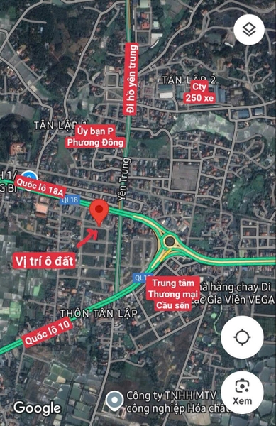 A319 - ô 16.A4 - QH Hoa nhàn C - Bí Trung 1 - Phương Đông
