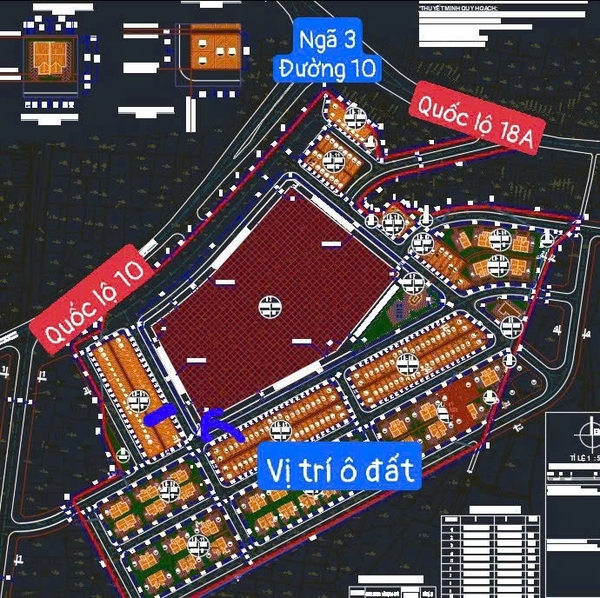 A459 A460 - ô số 15. Quy hoạch trung tâm thương mại Cầu Sến - Bí Trung 1 - Phương Đông