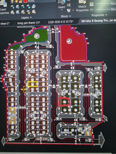 A496 - ô 02.Bt1. Quy hoạch trường tiểu học Quang trung - khu 9. Quang trung - Uông Bí