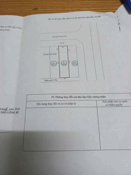 A526 - ô12.lk2 - Quy hoạch đồi đỉnh viên - khu 2 - Quang Trung - Uông Bí