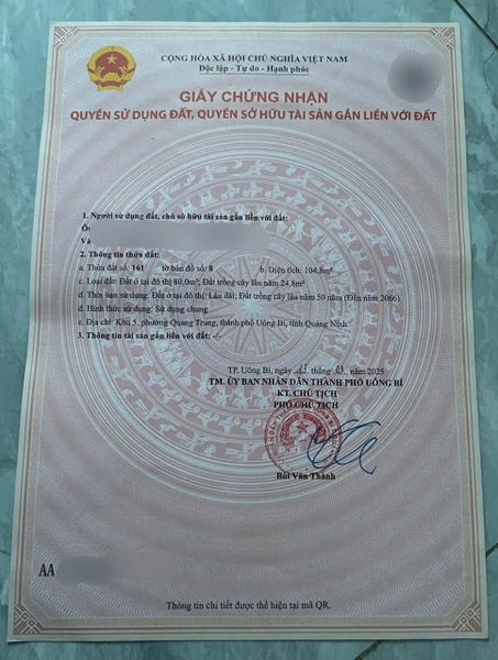 A556 - khu Quang Trung 5 - Uông Bí