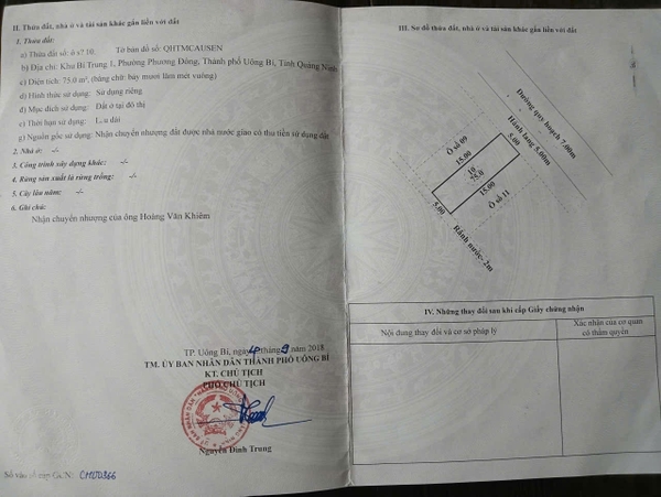 A595 - ô số 10 - QH Trung tâm thương mại cầu sến - Bí Trung 1 - Phương Đông