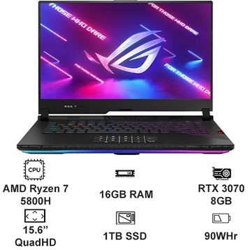 ROG Strix SCAR 15 G533QR/R9-5900H/RTx 3070 8GB/16GB/1TB