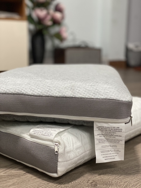 [FreeShip] [Rẻ vô địch] [Ảnh thật] GỐI MEMORY FOAM XUẤT MỸ XỊN XÒ, QUÀ TẶNG CỰC SANG, GIẢM ĐAU VAI GÁY HIỆU QUẢ