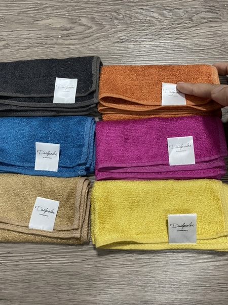 Khăn mặt sợi tre Daily color 30*30cm, Set 3