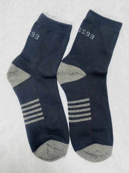 Tất (Vớ) FGS93 màu đen cổ trung