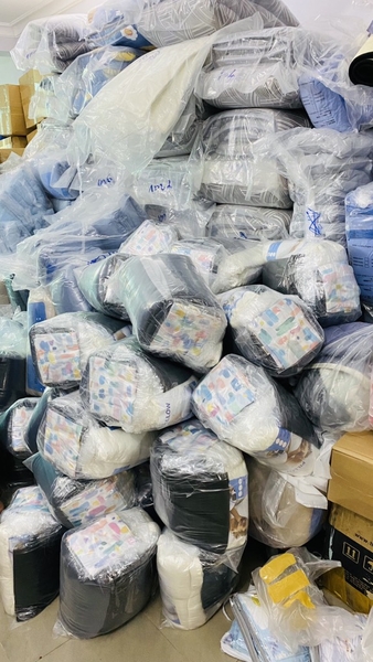 Set nệm gối văn phòng xuất dư (tencel hoạ tiết 60s)
