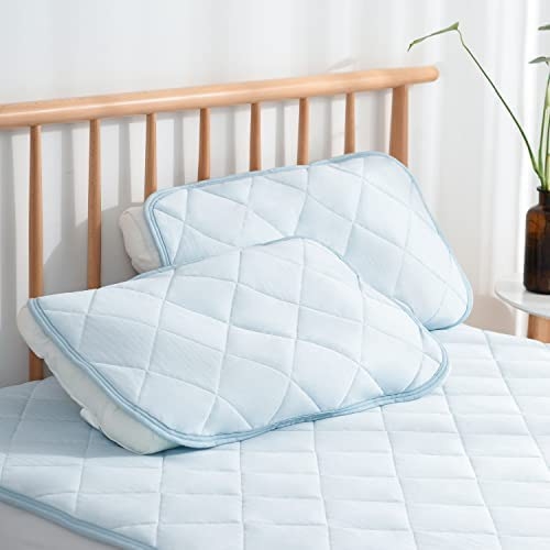 [FreeShip] [Ảnh thật] Bộ chăn ga vỏ gối lạnh xuất Nhật dư (độ lạnh 0.3)
