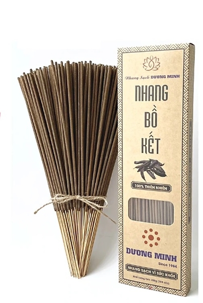 Nhang sạch bồ kết Dương Minh 30cm 180cây