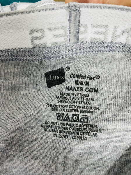 [Có sẵn] [Chính hãng] Set 5 quần sịp nam xuất khẩu dư Hanes cotton siêu thoáng 55-100kg