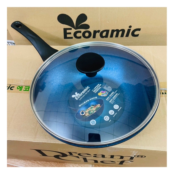 SIÊU PHẨM CHẢO ECORAMIC 28CM SIÊU ĐẸP [Rẻ vô địch] [Có sẵn] [Ảnh thật]