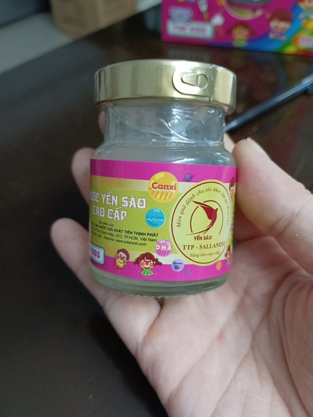 lốc 6 hũ yến Canxi cho bé