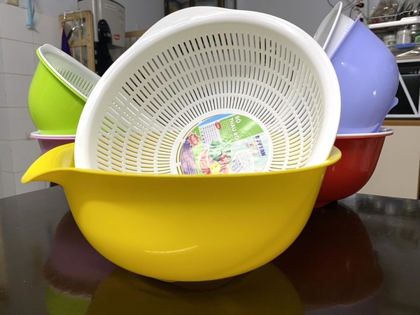 bộ thau rổ nhựa Duy Tân 2T4