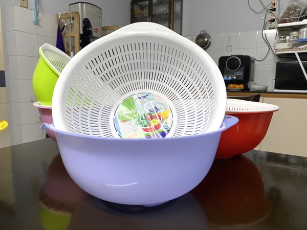 bộ thau rổ nhựa Duy Tân 2T4