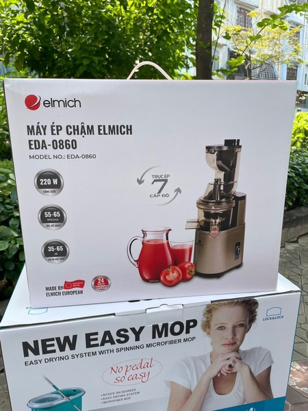 Máy ép chậm elmich 0860