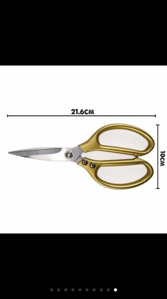 [Ảnh thật] [FreeShip] [Có sẵn] Kéo cắt đa năng cán thép SK5 (dài 21cm)