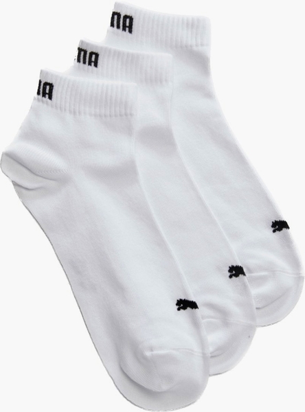 Tất Puma trắng cổ ngắn, SET 10