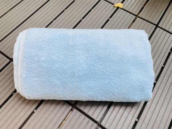 Khăn tắm sợi không se Phong Phú màu xanh dương (50x100cmx190gr)