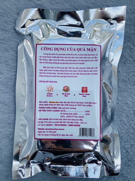 Mận sấy dẻo bỏ hạt (Bao bạc 180g)