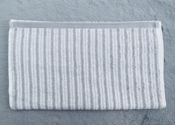 Khăn Songwol xuất dư, kẻ sọc màu xám (35cm*80cm)