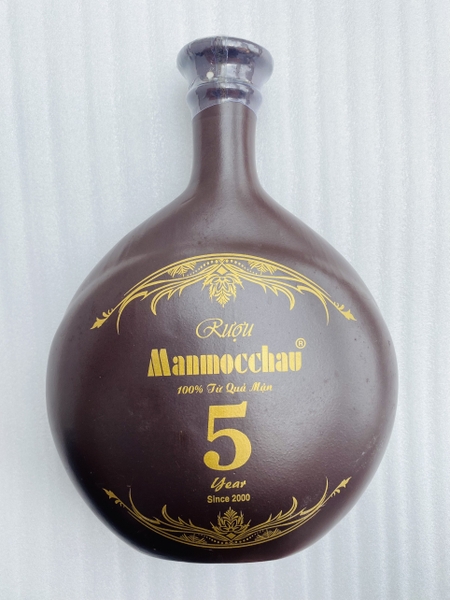Rượu mận chai gốm 700ml