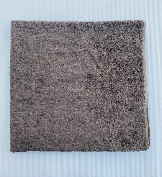 Khăn tắm đại cotton Organic xuất dư,  màu nâu (70*140)