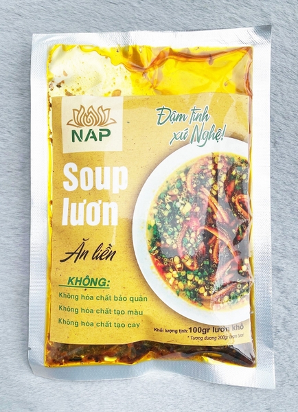 Soup lươn khô
