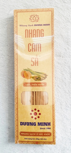 Nhang sạch Cam Sả Dương Minh 30cm 180cây