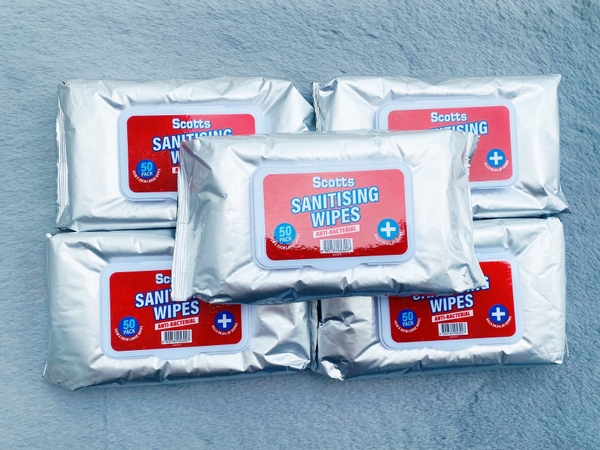 Khăn ướt sát khuẩn Scotts sanitising Wipes