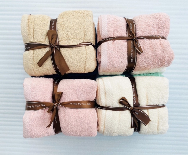 Khăn tắm cotton set 2 (60*120)