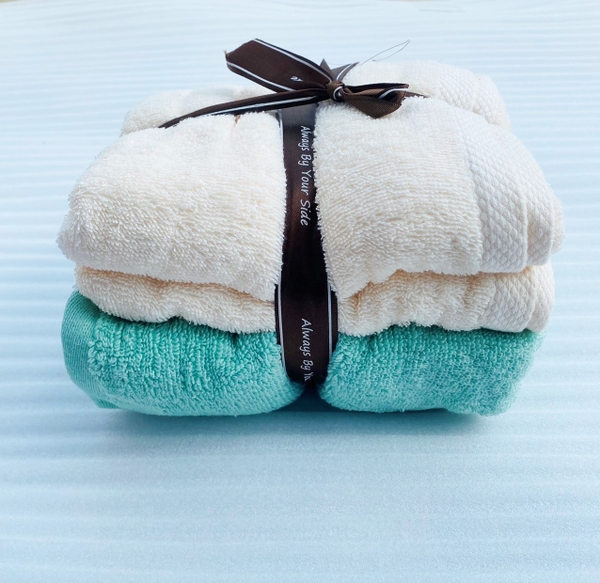 Khăn tắm cotton set 2 (60*120)