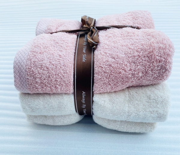 Khăn tắm cotton set 2 (60*120)