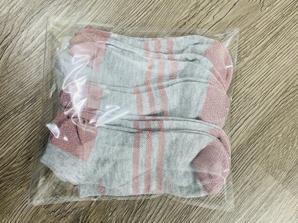 Tất Adidas xuất dư cổ thấp, SET 5 (SZ 37-39)