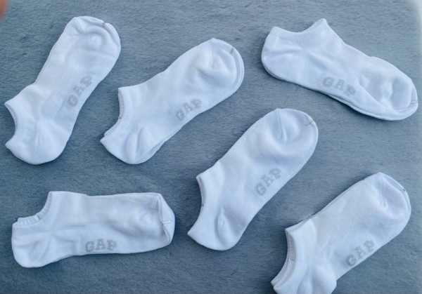 Tất cổ ngắn bé gái, bé trai xuất dư baby Gap 6-7 tuổi, set 3